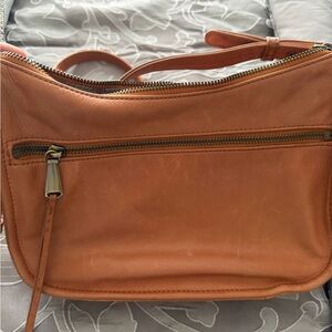 HOBO Tan Leather Shoulder Bag